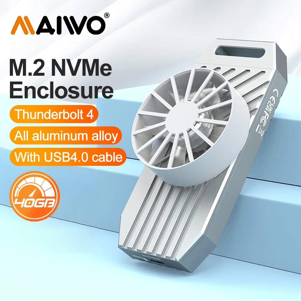 Usb4 40Gbps External Ssd 8Tb - MAIWO USB4 NVMe M.2 SSD-behuizing 40