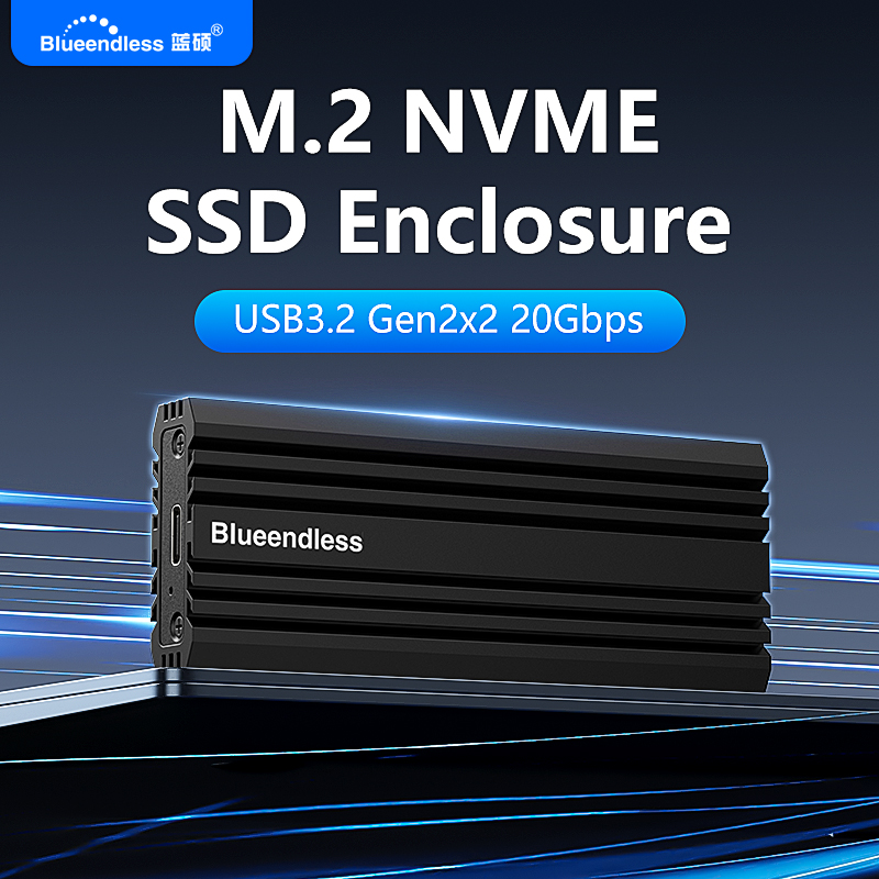 8Tb M2 Nvme Ssd - BLUEENDLESS 20Gbps M.2 PCIe NVMe behuizing