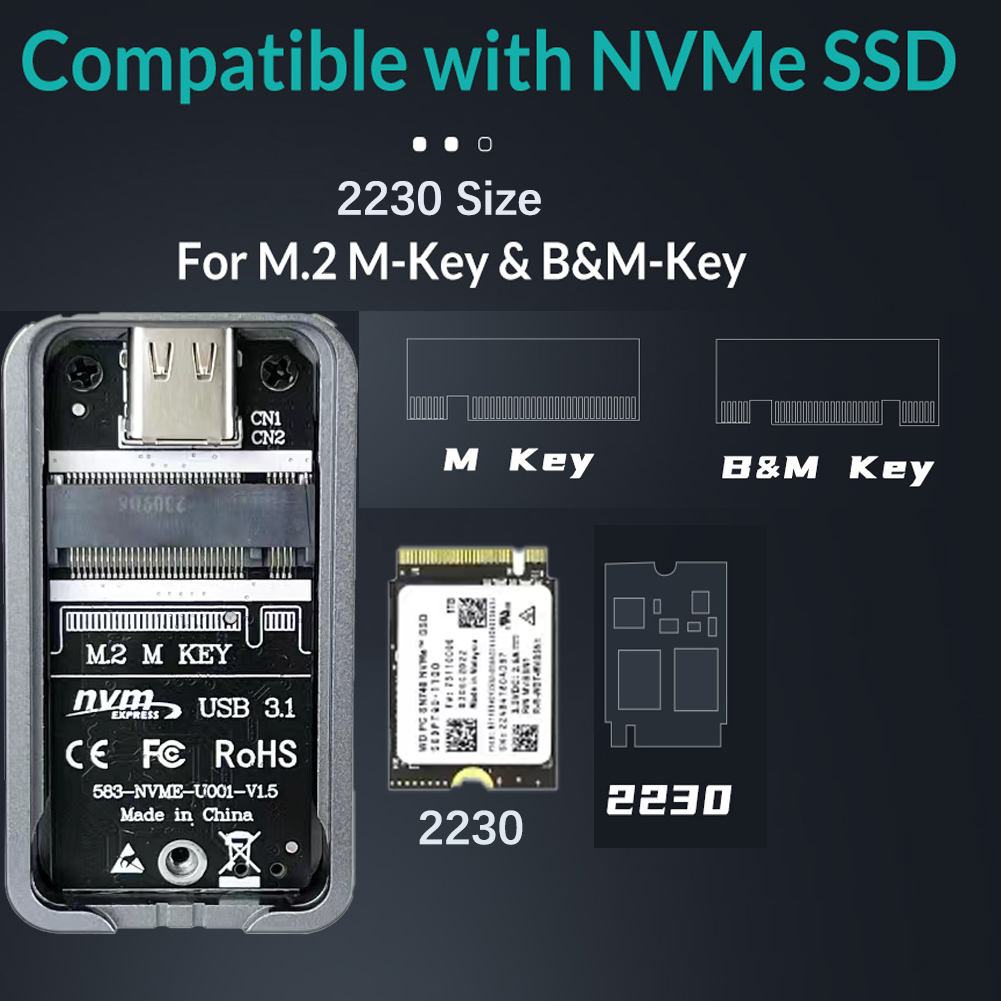 2230 2242 M.2 NVMe Case Behuiz - M2 2230 Ssd 2Tb Pcie 4.0 recensie en prijs