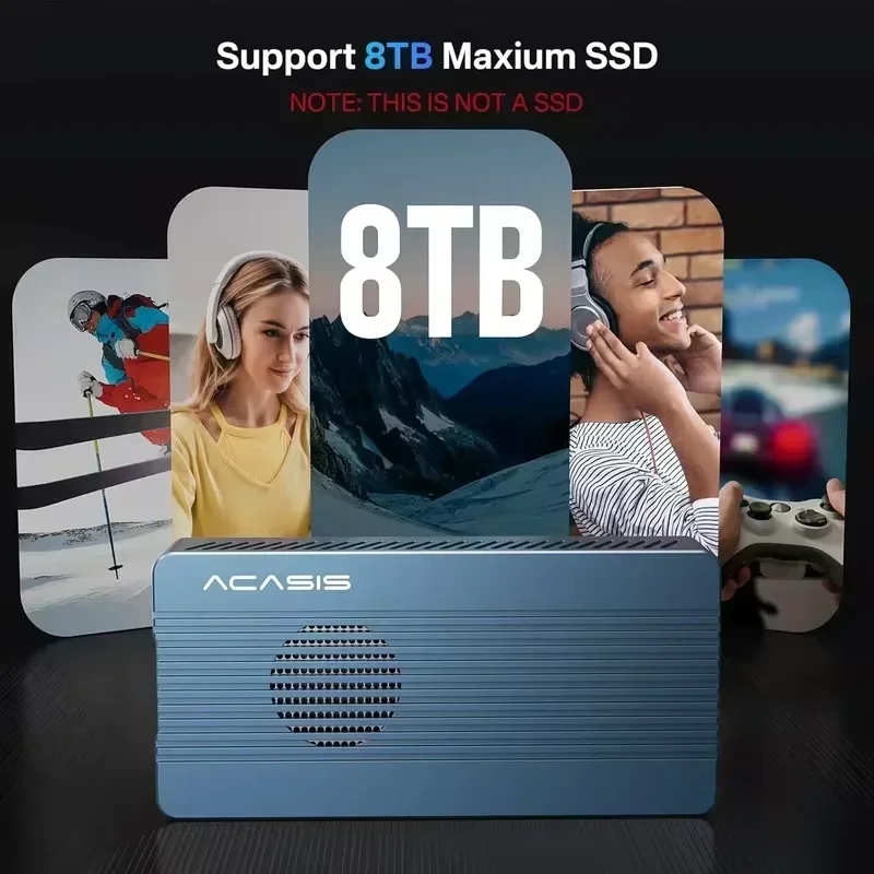 ACASIS 40Gbps M.2 NVMe SSD-beh - 8Tb M2 Nvme Ssd recensie en prijs