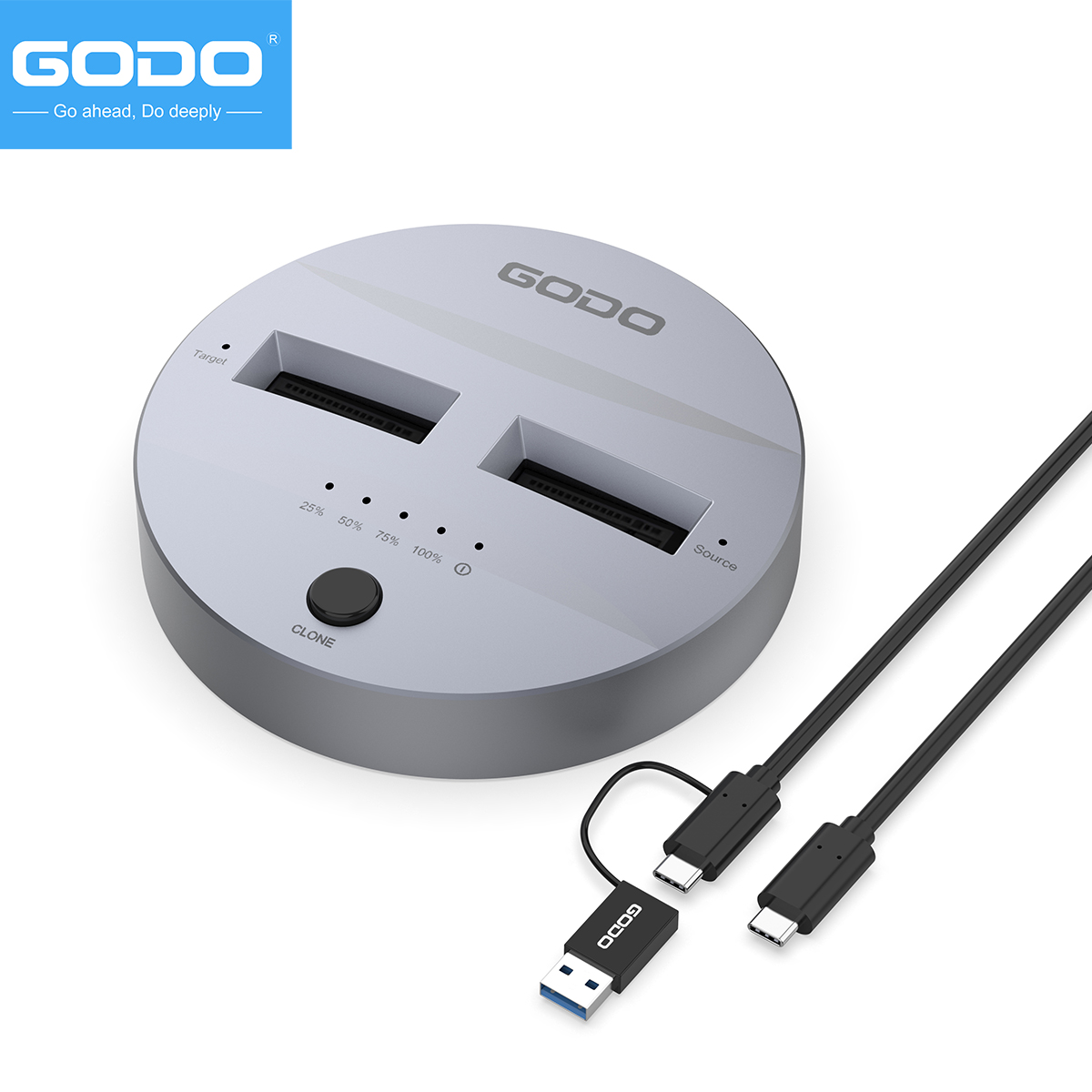 GODO NVMe/SATA M.2 Duplicator  - 8Tb M2 Nvme Ssd recensie en prijs