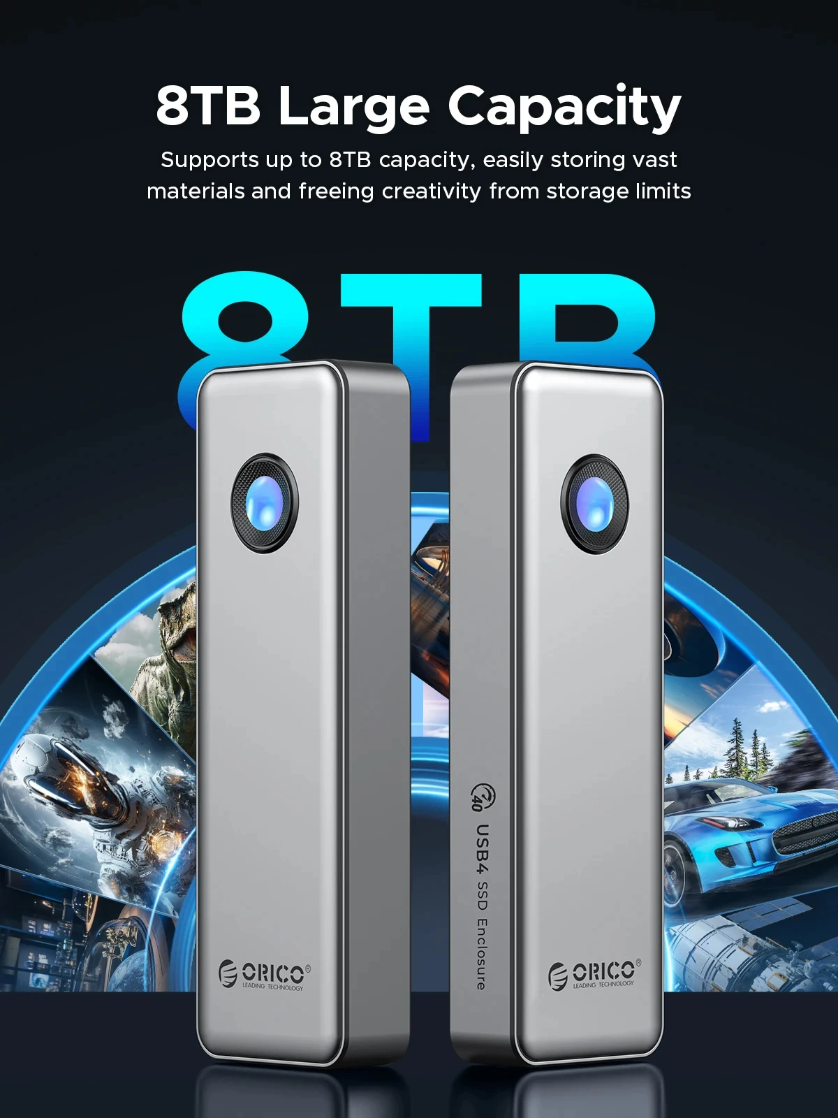 Orico Usb4 40Gbps M.2 Nvme Ssd - 8Tb M2 Nvme Ssd recensie en prijs