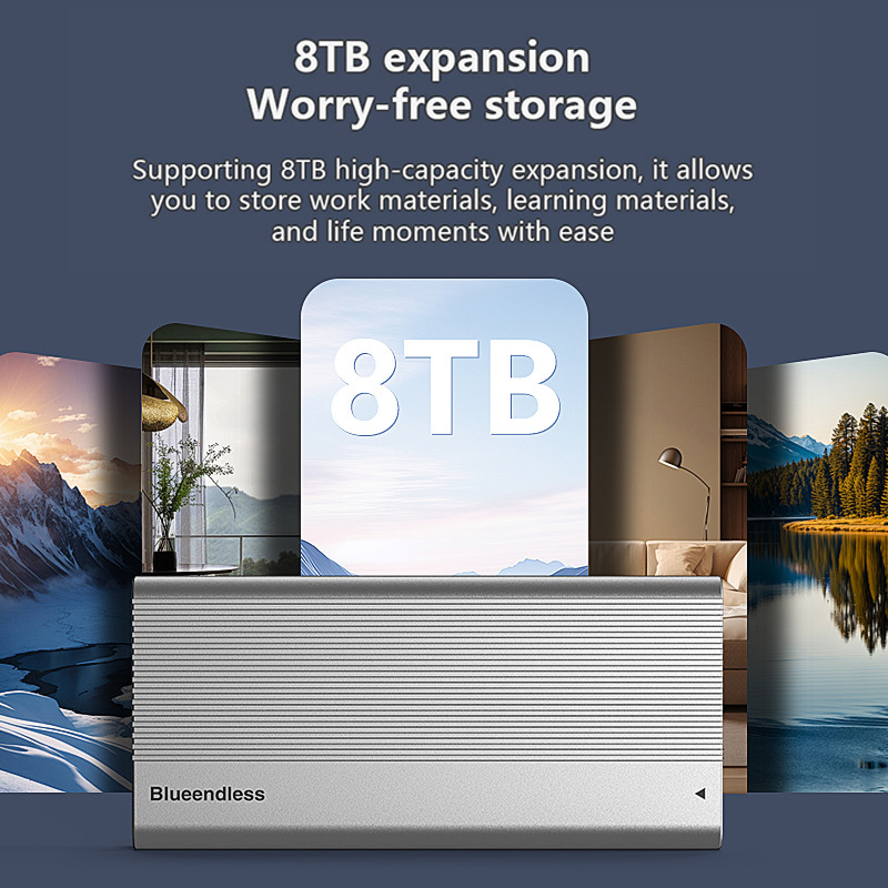 Draagbare USB4 M.2 NVMe SSD-be - Usb4 40Gbps External Ssd 8Tb recensie en prijs